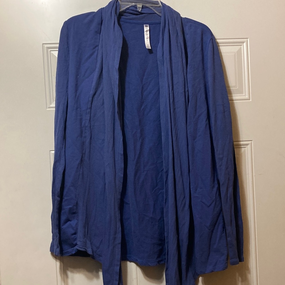 Fabletics‎ Blue Open Front Jacket M